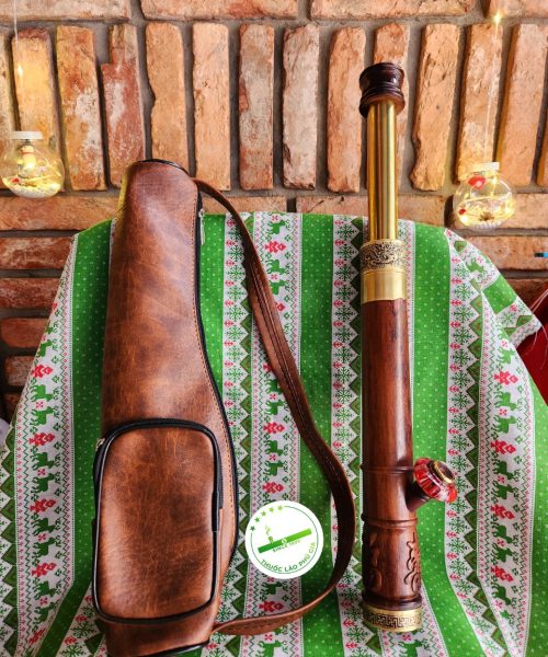 điếu cày mini rút gỗ mun trơn