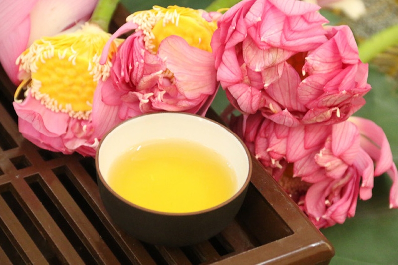 Trà sen Tây Hồ là tinh hoa ẩm thực từ ngàn xưa