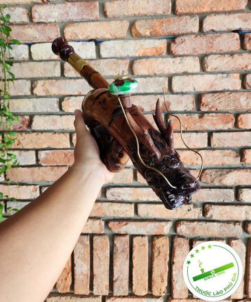 Bộ điếu cày tre gai thiên long tọa sơn D012