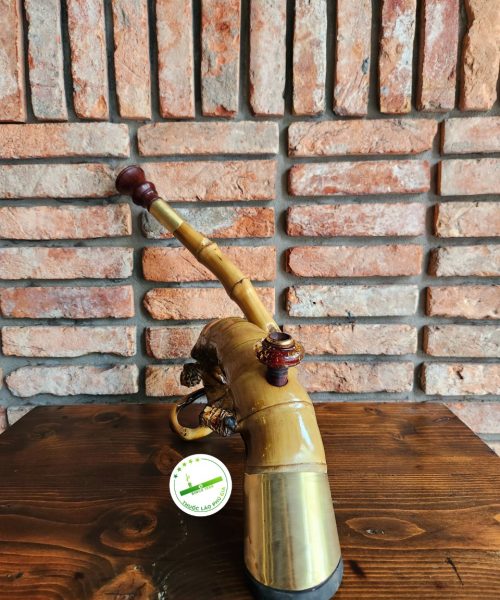 Điếu cày dị tre gai dáng xoắn ốc X04