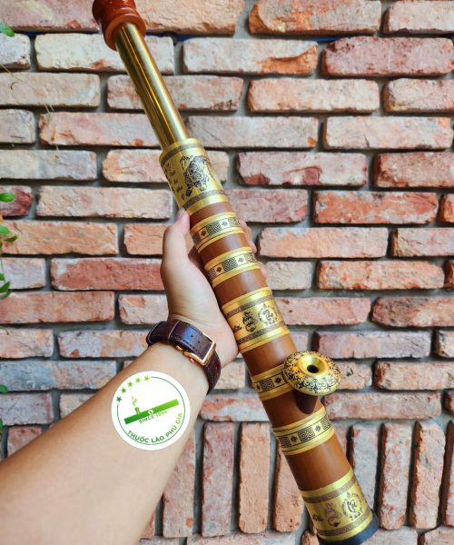 điếu cày trúc rút 8 đai MNT02