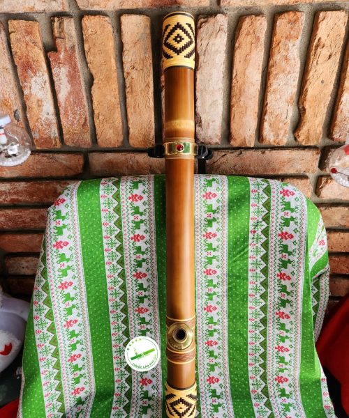 Điếu cày trúc đan mây thảm N17