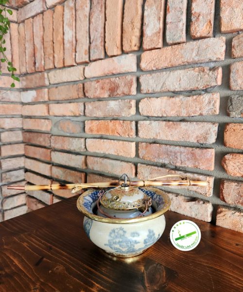 Điếu bát Bát Tràng men rạn B01