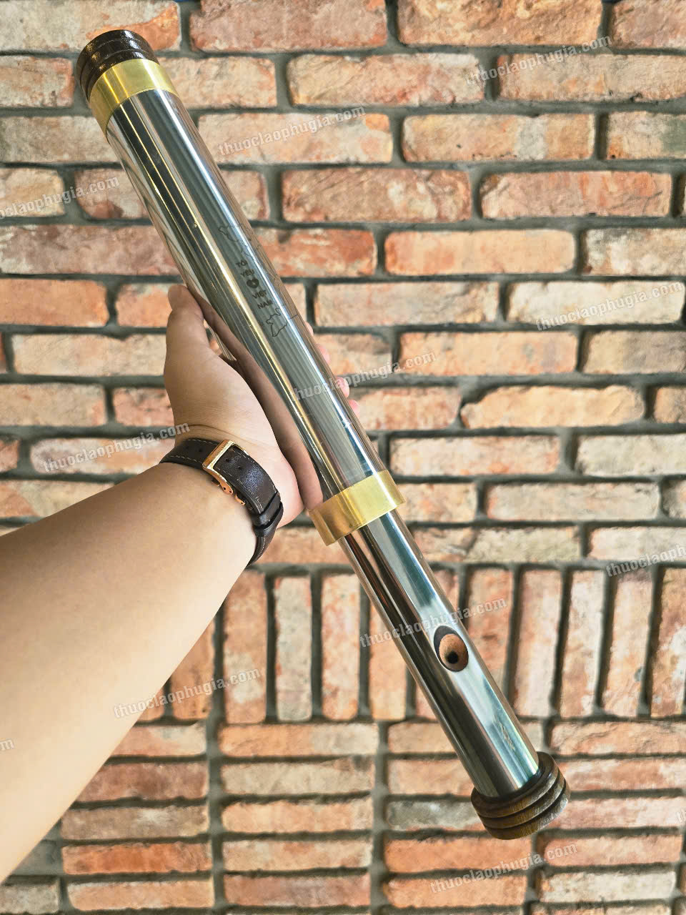 Điếu cày biến hình giấu nỏ inox BH09