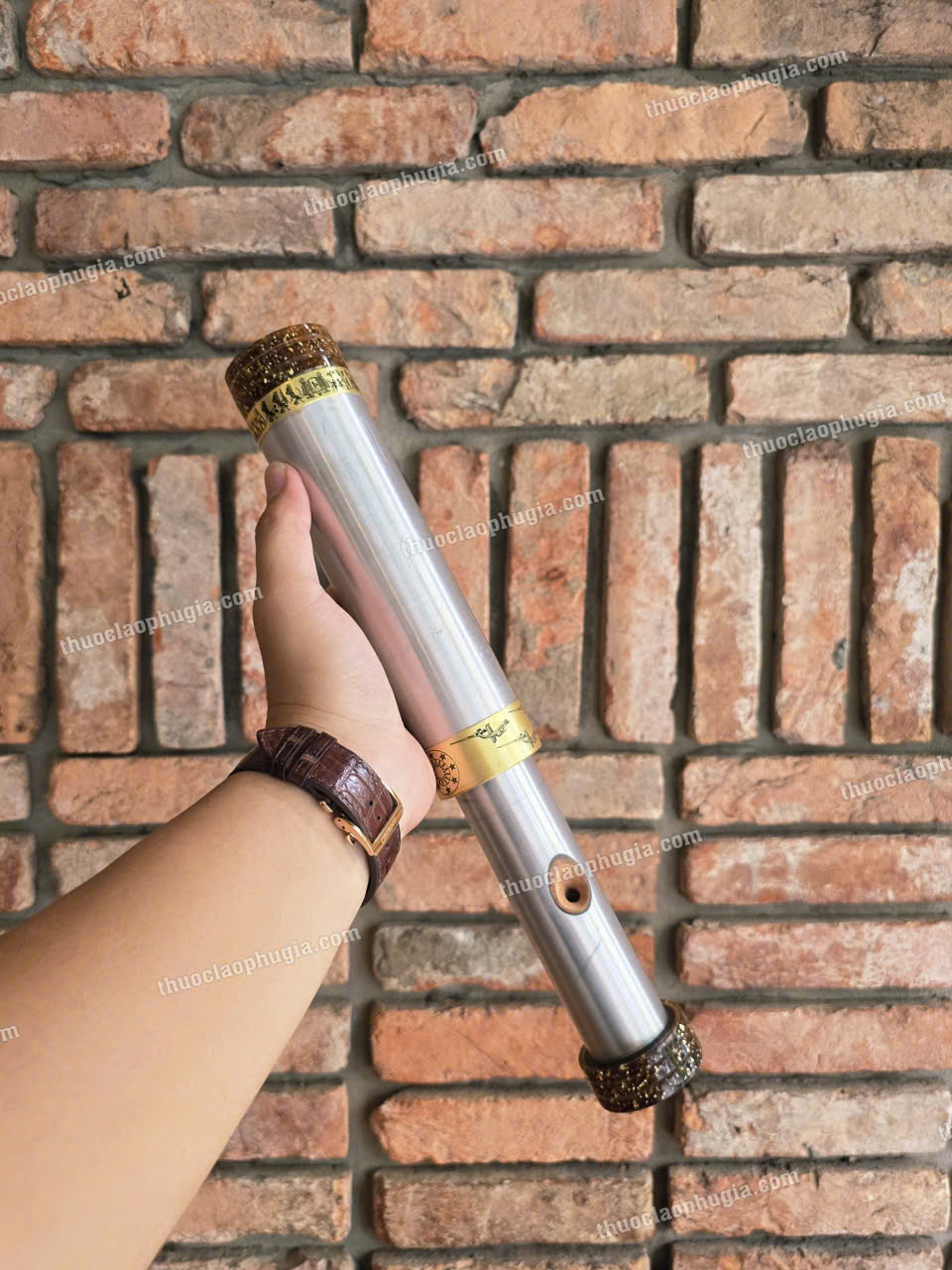 Điếu cày biến hình giấu nỏ nhôm BH15 Điếu cày mini giấu nỏ nhôm BH15