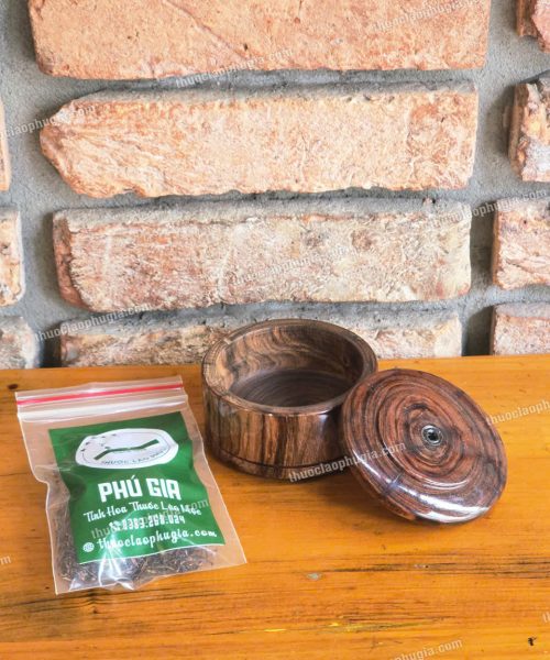 Hộp gỗ mun lùn