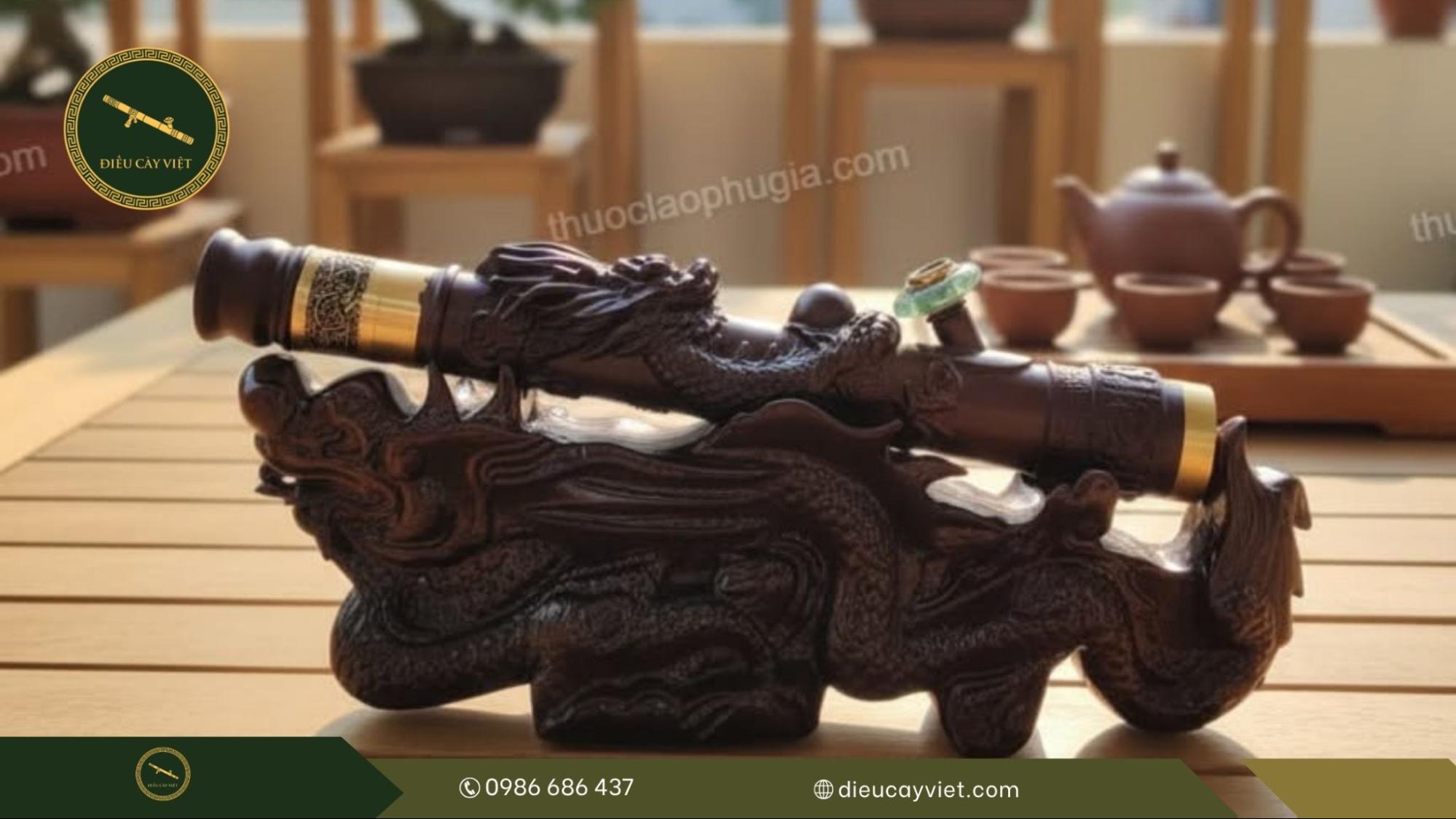 điếu cày gỗ đẹp